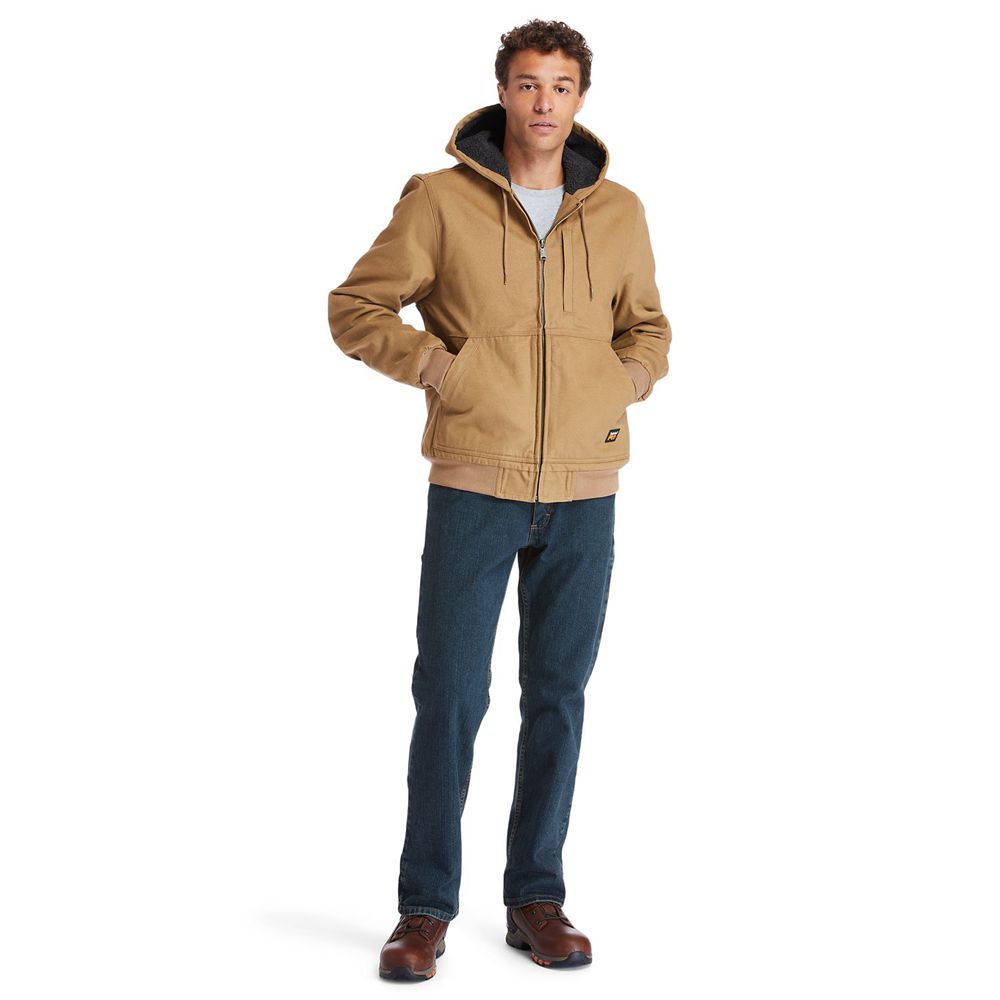 Geaca Timberland Barbati Maro - Pro® Gritman Lined, Hooded Panza - Romania - QDSOJZ186